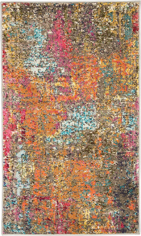 Nourison Celestial Ces14 Sunset Rugs - Nourison - 99446483157