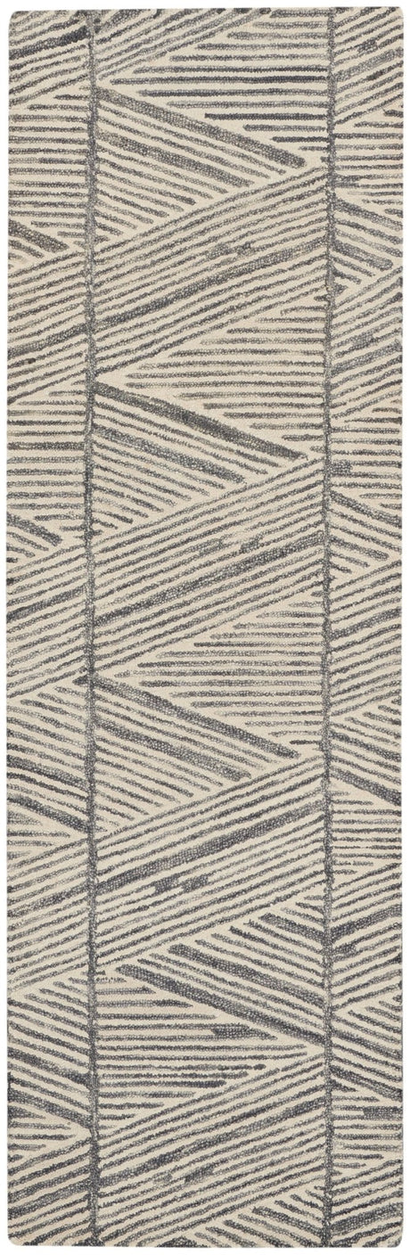 Nourison Colorado Clr01 Grey/White Rugs - Nourison - 99446790224