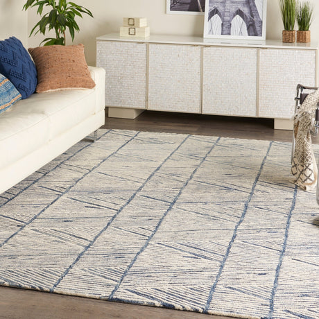 Nourison Colorado Clr01 White Blue Rugs - Nourison - 99446786241