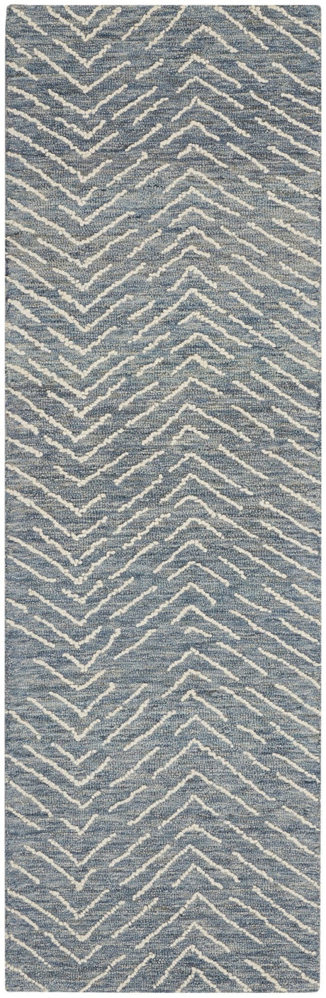 Nourison Colorado Clr02 Indigo/Ivory Rugs - Nourison - 99446786289