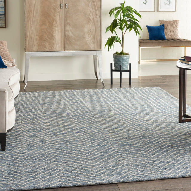 Nourison Colorado Clr02 Indigo/Ivory Rugs - Nourison - 99446786326