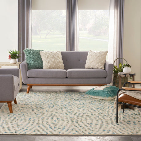 Nourison Colorado Clr02 Iv/Green Rugs - Nourison - 99446786364