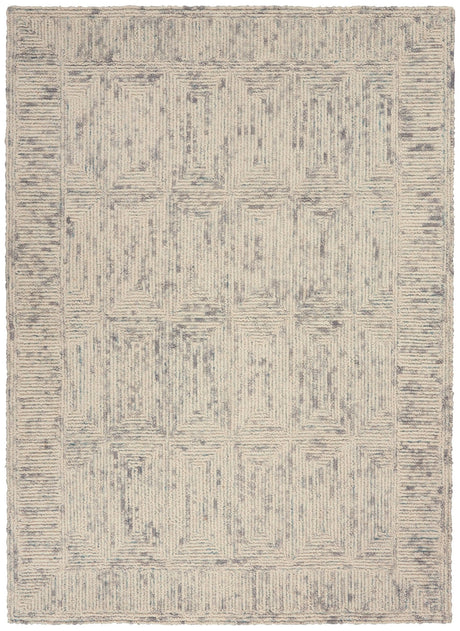 Nourison Colorado Clr04 Ivory/Grey/Teal Rugs - Nourison - 99446786616