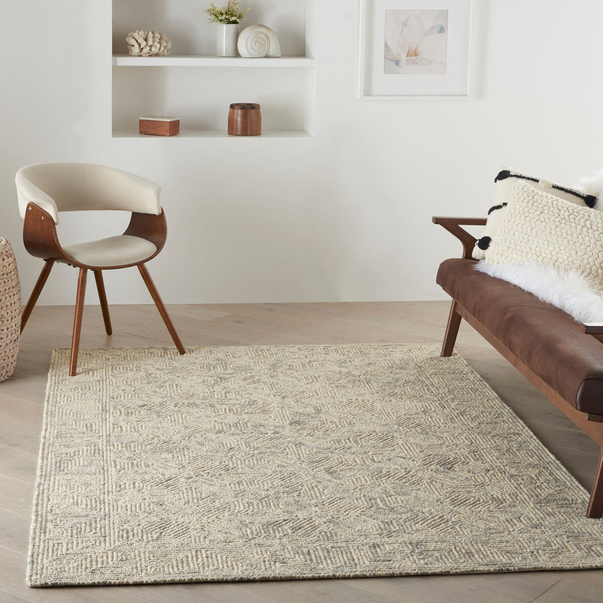 Nourison Colorado Clr05 Beige/Grey Rugs - Nourison - 99446790316