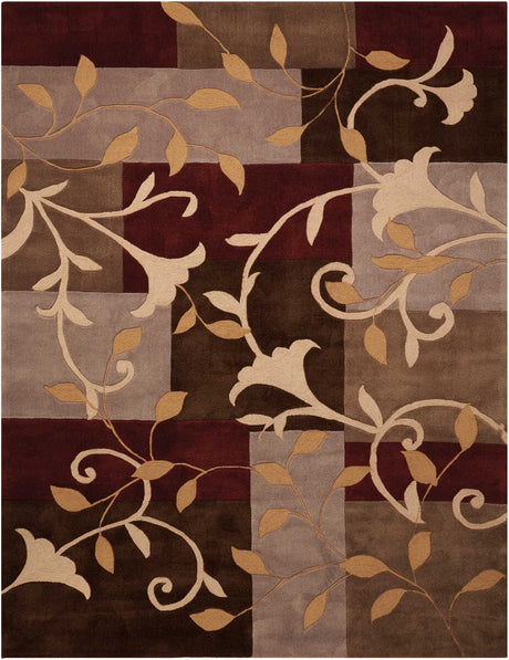 Nourison Contour Con01 Mocha Rugs - Nourison - 06644