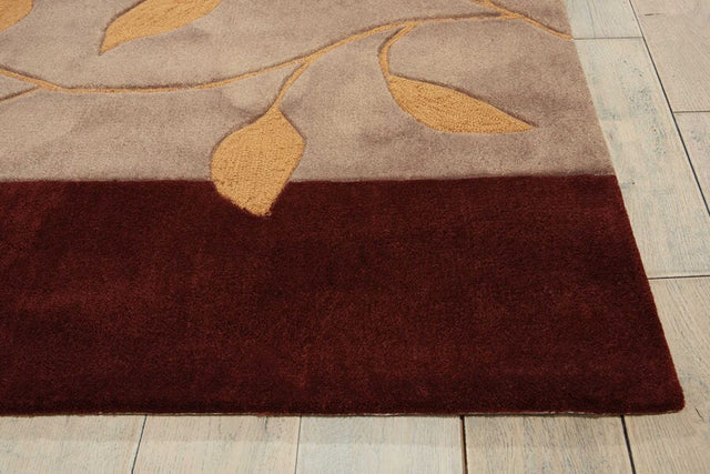 Nourison Contour Con01 Mocha Rugs - Nourison - 06644