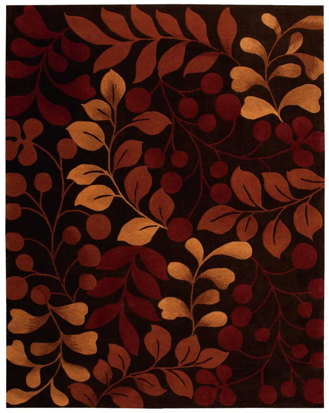 Nourison Contour Con02 Chocolate Rugs - Nourison - 04565