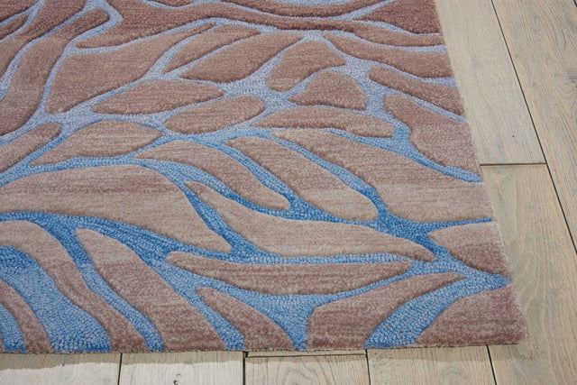 Nourison Contour Con25 Ocean Sand Rugs - Nourison - 12997