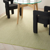 Nourison Courtyard Cou01 Ivory Green Rugs - Nourison - 99446841919