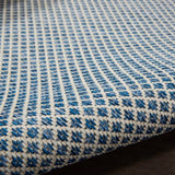 Nourison Courtyard COU01 Machine Made Ivory, Blue Rug - 99446161642