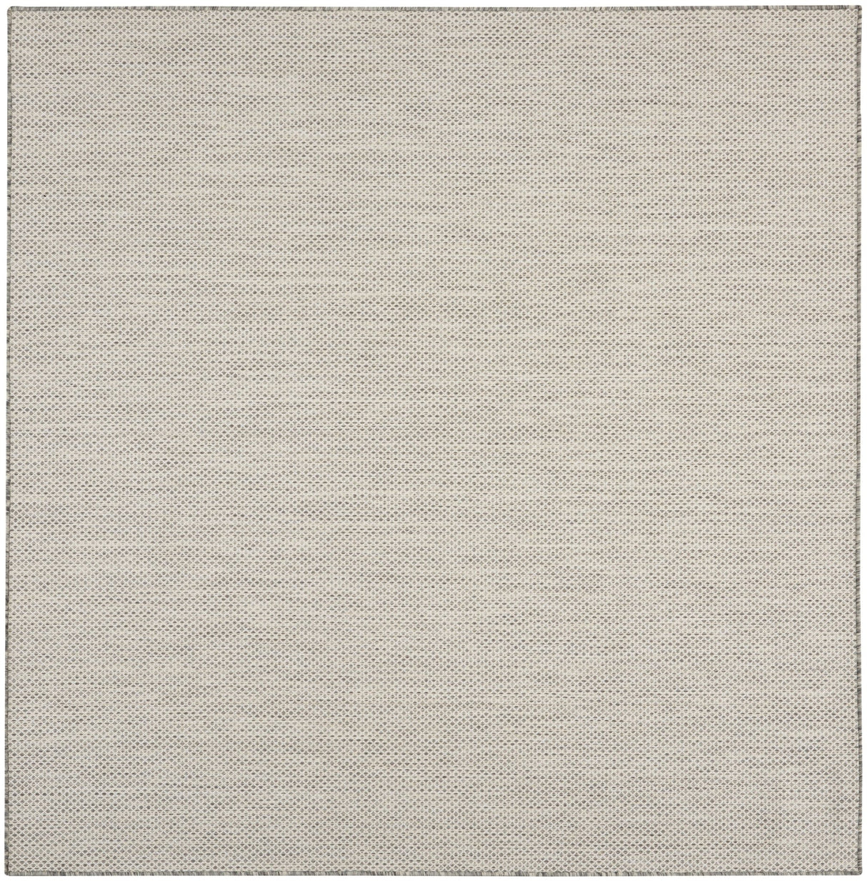Nourison Courtyard COU01 Machine Made Ivory, Silver Rug - 99446162649