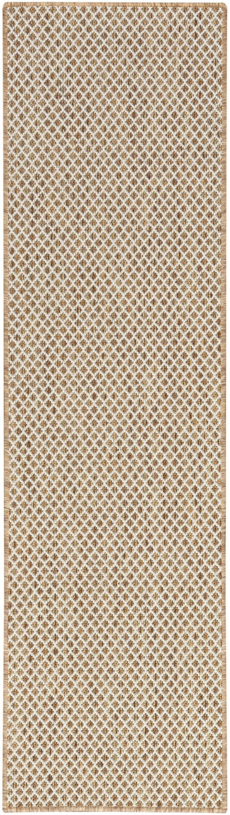 Nourison Courtyard COU01 Machine Made Jute, Ivory Rug
