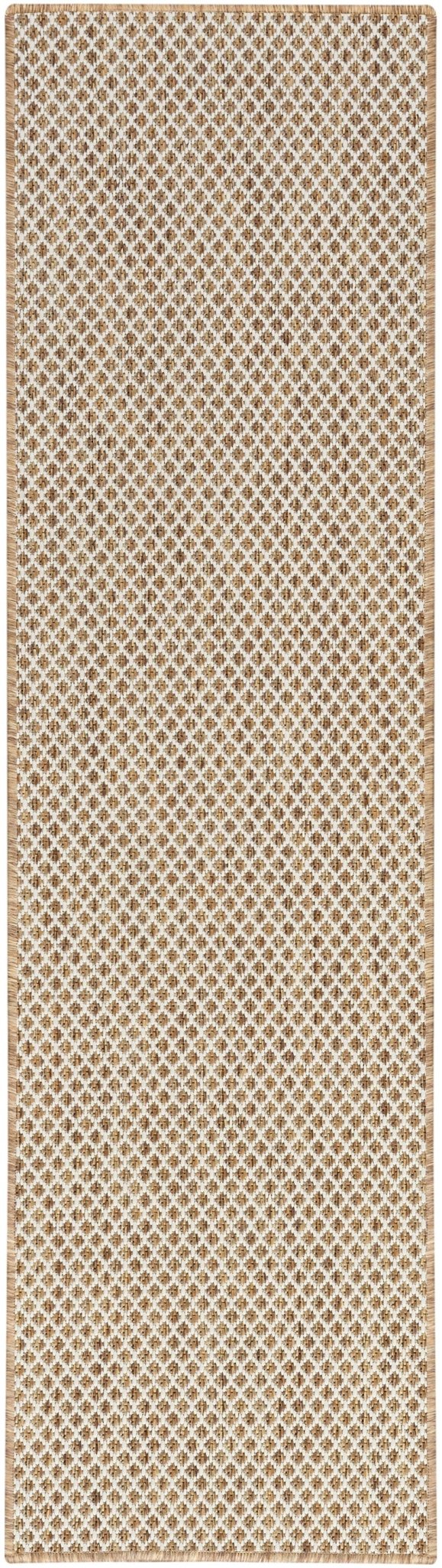 Nourison Courtyard COU01 Machine Made Jute, Ivory Rug