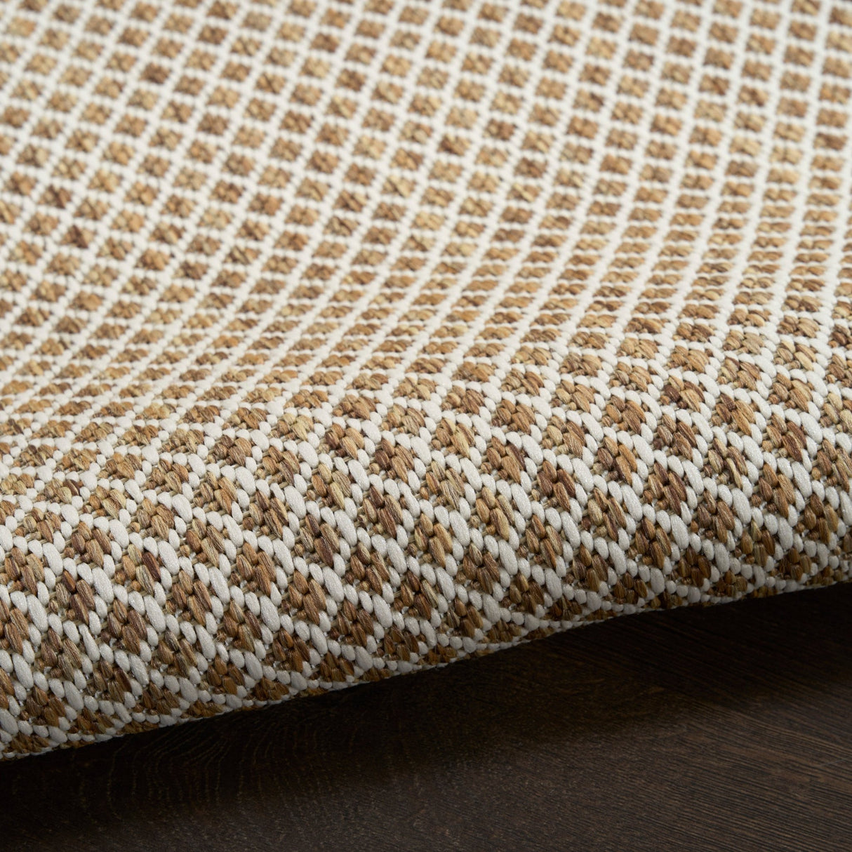 Nourison Courtyard COU01 Machine Made Jute, Ivory Rug