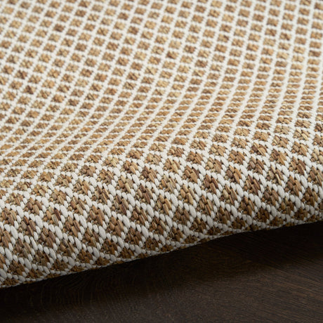 Nourison Courtyard COU01 Machine Made Jute, Ivory Rug
