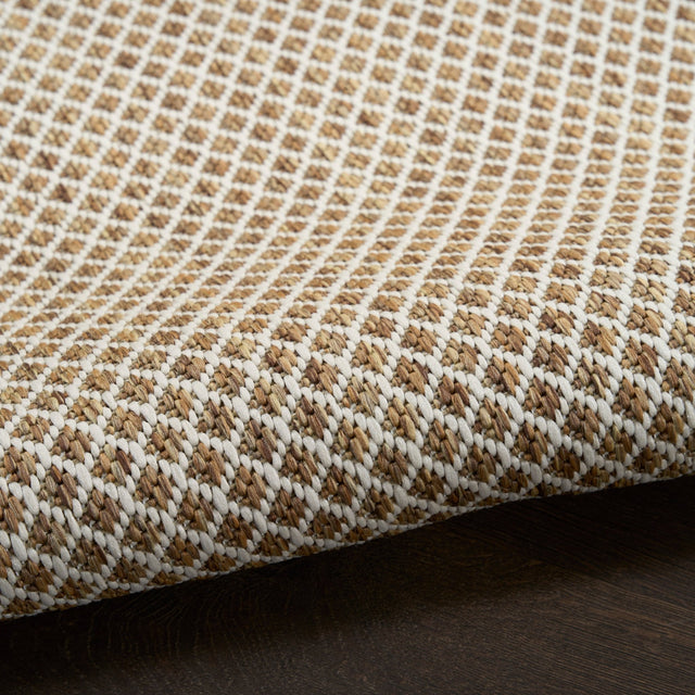 Nourison Courtyard COU01 Machine Made Jute, Ivory Rug