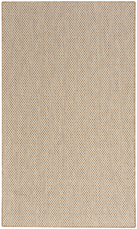 Nourison Courtyard COU01 Machine Made Jute, Ivory Rug