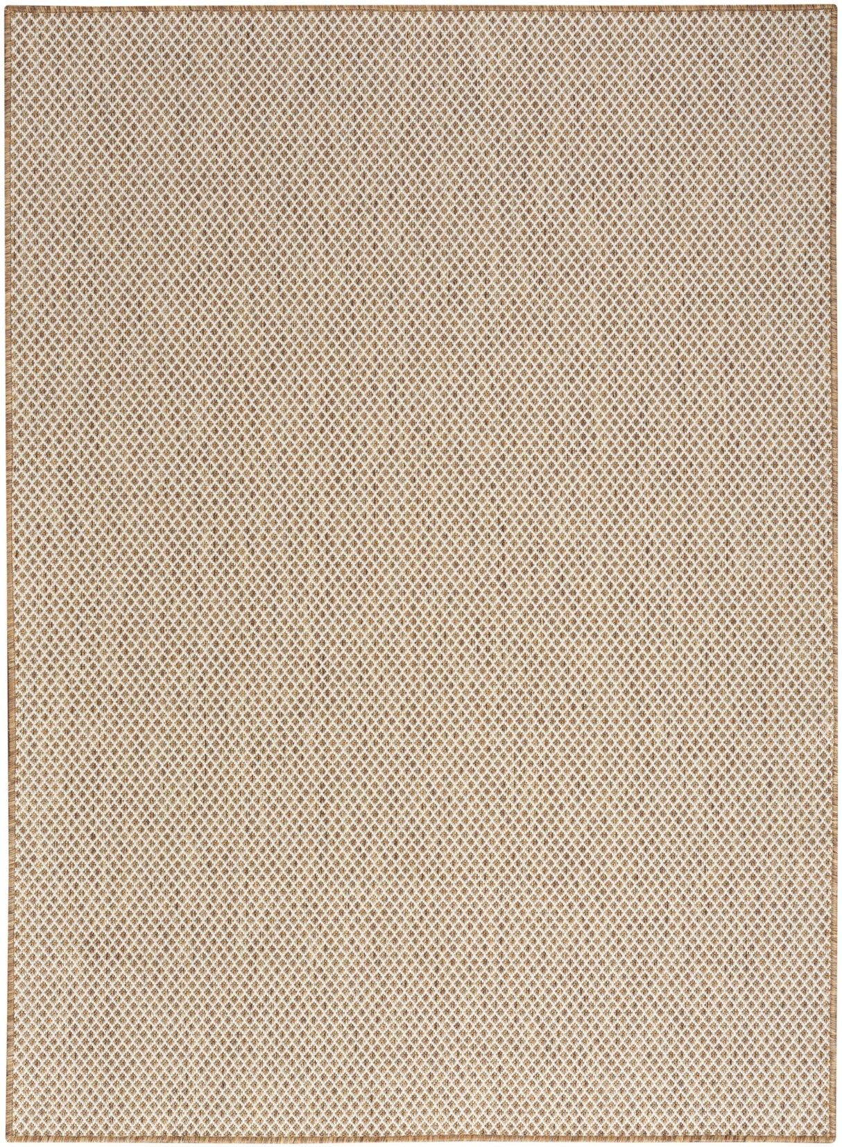 Nourison Courtyard COU01 Machine Made Jute, Ivory Rug