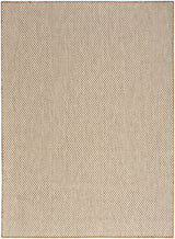 Nourison Courtyard COU01 Machine Made Jute, Ivory Rug