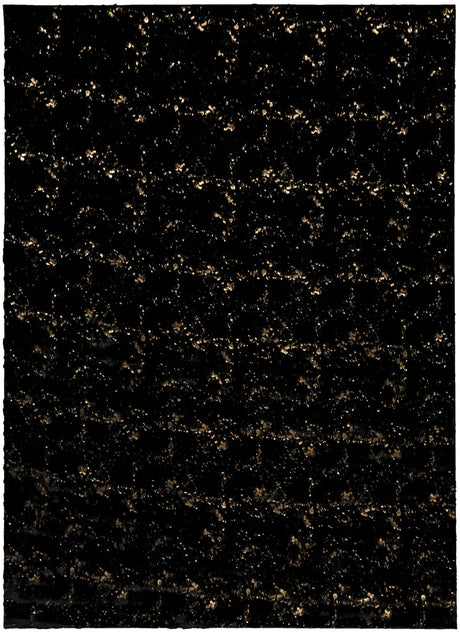 Nourison Cozy Shimmer Csh01 Black Rug - Nourison - 99446910998