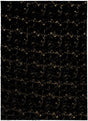 Nourison Cozy Shimmer Csh01 Black Rug - Nourison - 99446910998