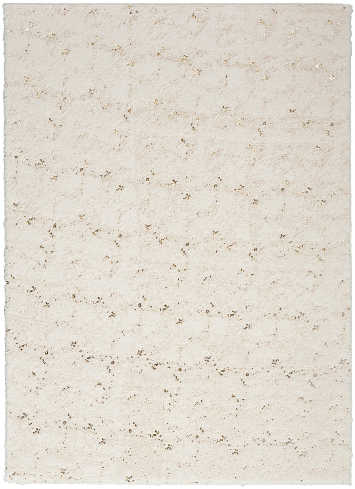 Nourison Cozy Shimmer Csh01 Ivory Rug - Nourison - 99446911018