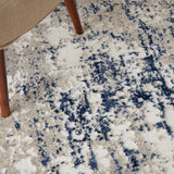 Nourison Cyrus Cyr03 Ivory/Navy Rugs - Nourison - 99446795687