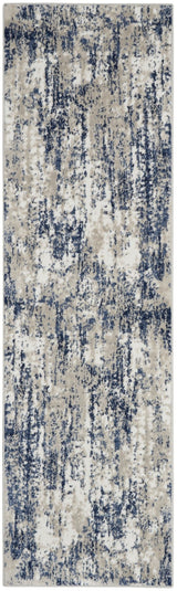 Nourison Cyrus Cyr03 Ivory/Navy Rugs - Nourison - 99446795687