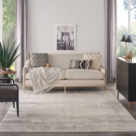 Nourison Cyrus Cyr04 Ivory/Grey Rugs - Nourison - 99446830159