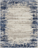 Nourison Cyrus Cyr04 Ivory/Navy Rugs - Nourison - 99446841285