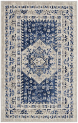 Nourison Cyrus Cyr05 Ivory Blue Rugs - Nourison - 99446841292