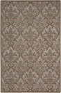 Nourison Damask Das02 Grey Rugs - Nourison - 34141