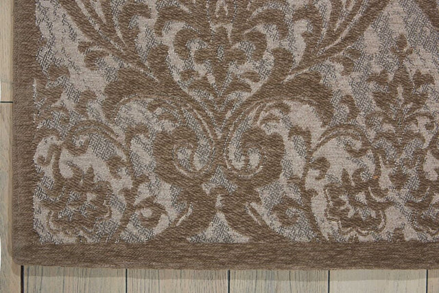 Nourison Damask Das02 Grey Rugs - Nourison - 34141