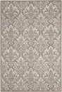 Nourison Damask Das02 Ivory / Grey Rugs - Nourison - 34134