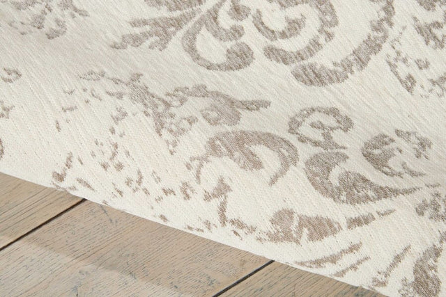 Nourison Damask Das03 Ivory Rugs - Nourison - 34976