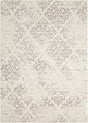 Nourison Damask Das03 Ivory Rugs - Nourison - 34976