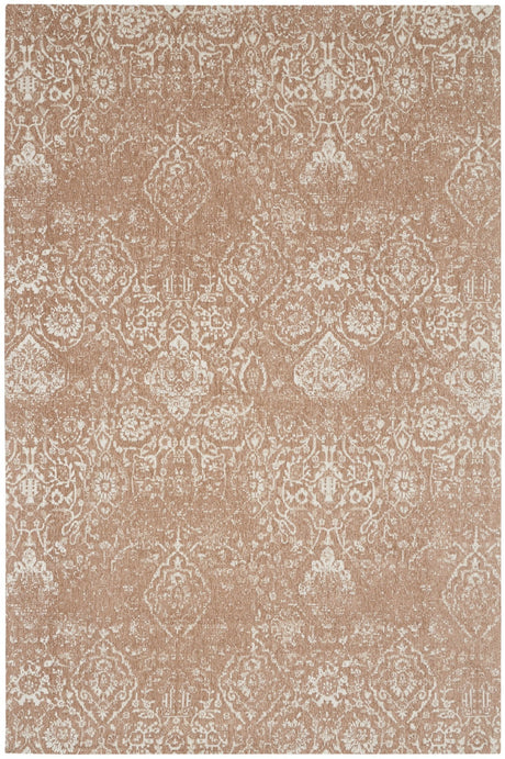 Nourison Damask Das06 Beige Ivory Rug - Nourison - 99446787675