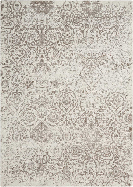 Nourison Damask Das06 Ivory Rug - Nourison - 34981