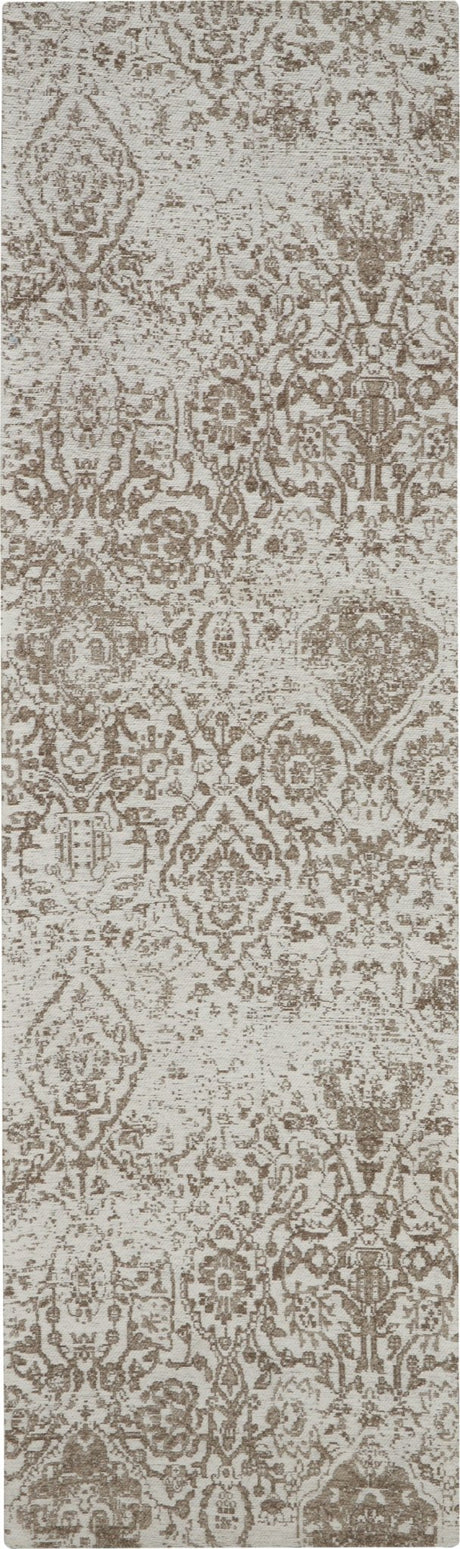 Nourison Damask Das06 Ivory Rug - Nourison - 99446166753