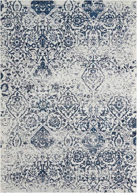 Nourison Damask Das06 Ivory/Navy Rug - Nourison - 34984