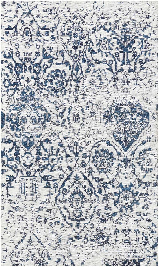 Nourison Damask Das06 Ivory/Navy Rug - Nourison - 34984