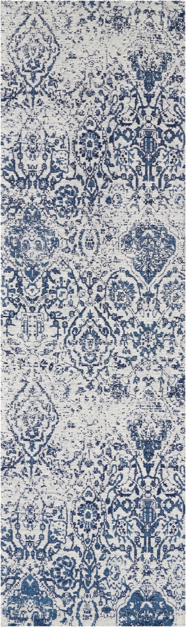 Nourison Damask Das06 Ivory/Navy Rug - Nourison - 99446381767