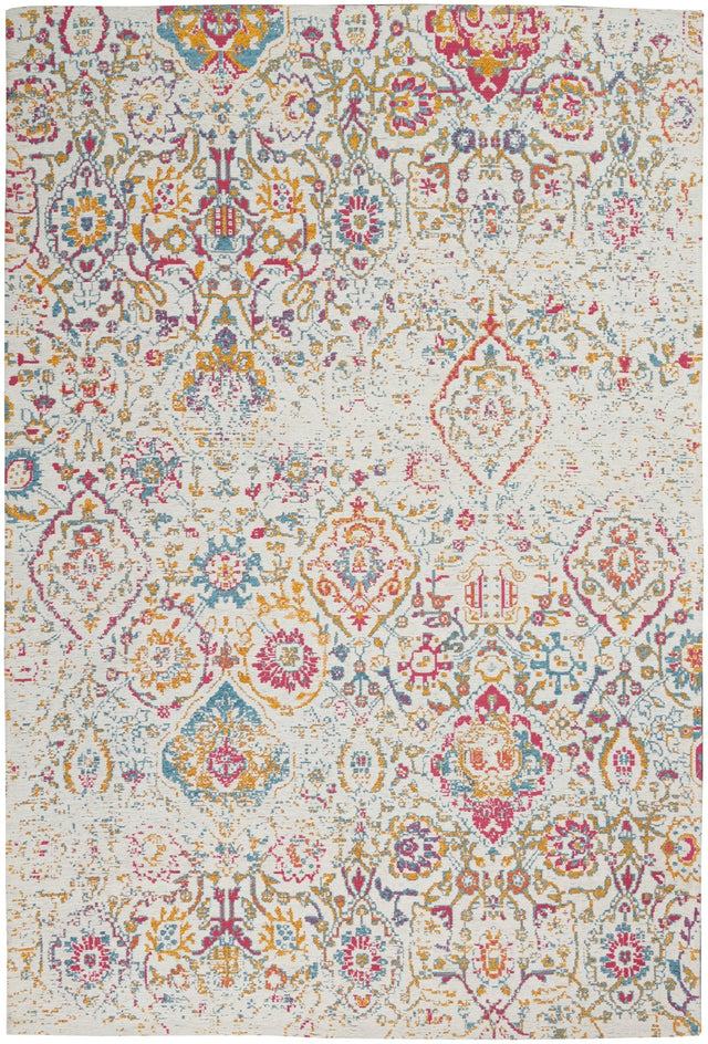 Nourison Damask Das06 Multicolor Rug - Nourison - 99446836786