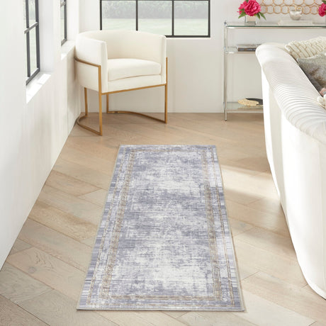 Nourison Daydream Ddr03 Silver Rug - Nourison - 99446941459