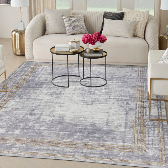 Nourison Daydream Ddr03 Silver Rug - Nourison - 99446941459