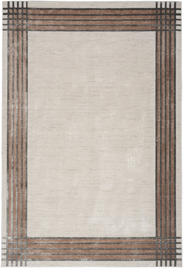 Nourison Desire Dsr01 Ivory Silver Rug - Nourison - 99446128287