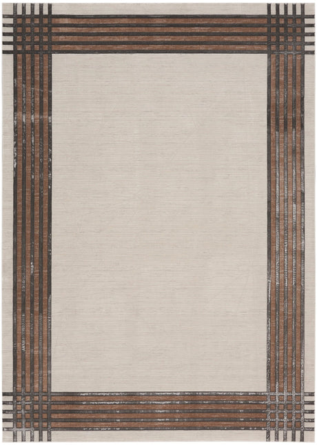 Nourison Desire Dsr01 Ivory Silver Rug - Nourison - 99446128393