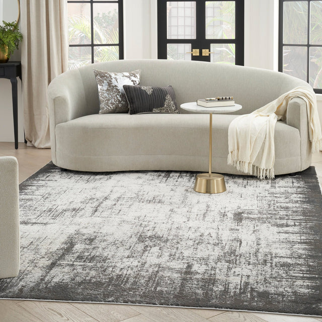 Nourison Desire Dsr05 Grey/Ivory Rug - Nourison - 99446909008