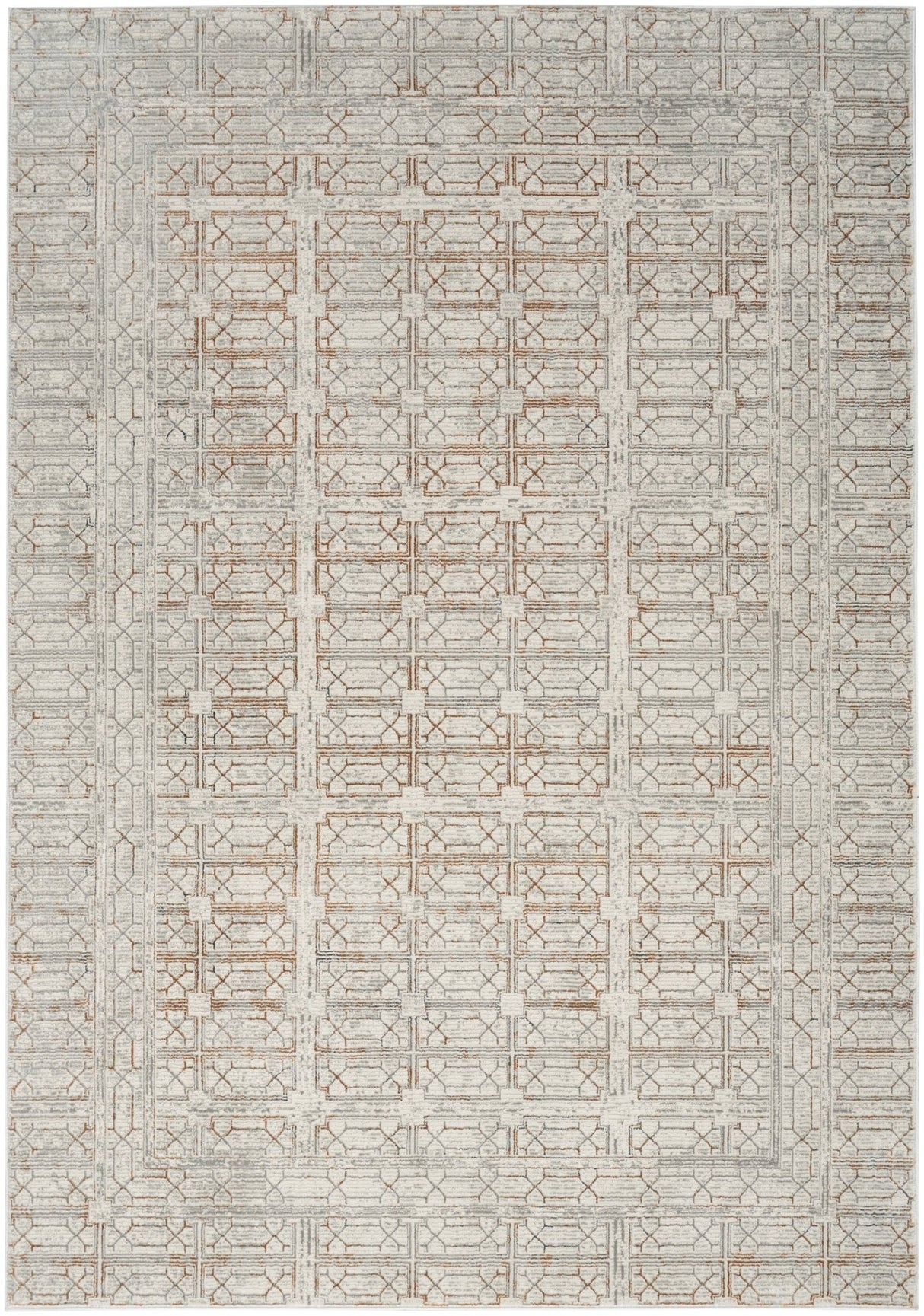 Nourison Desire Dsr07 Ivory Beige Rug - Nourison - 99446955036