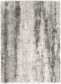 Nourison Dreamy Shag Drs01 Ivory/Charcoal Rugs - Nourison - 99446878243